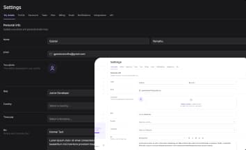 Dashboard Layout